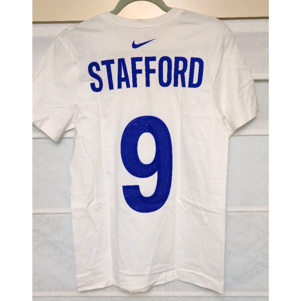Los Angeles Rams Stafford 9 Nike Tee Mens Small Super Bowl LVI NFL Shirt NEW